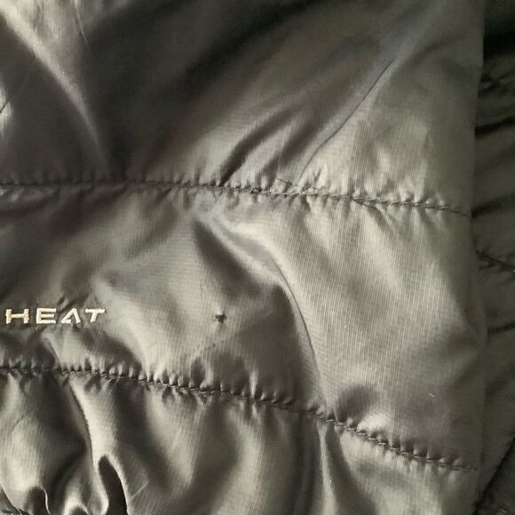 COLUMBIA UNISEX BLACK OMNI HEAT ZIP UP JACKET SZ S - Picture 14 of 14